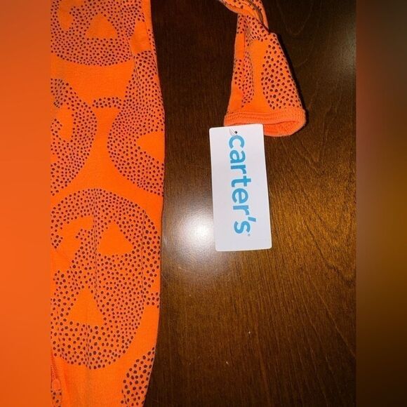 Carter’s Unisex Newborn Halloween Footed Pajamas | Spooky & Cozy Sleepwear -NEW - Picture 4 of 6